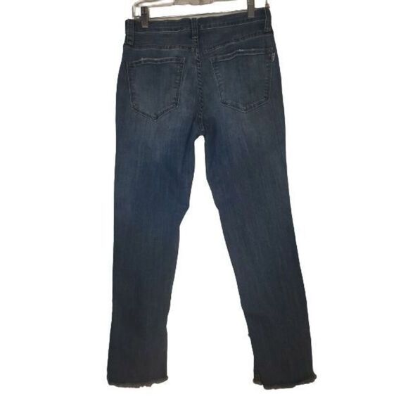 Luna Nora Raw Hem Med Wash Jeans size 6. - Picture 2 of 8